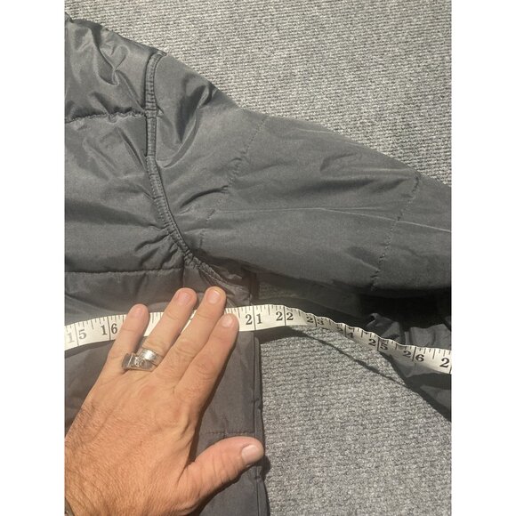 Whales Tail Puffer Jacket Women’s Size Small Gray Long Sleeve Full Zip - Picture 5 of 9